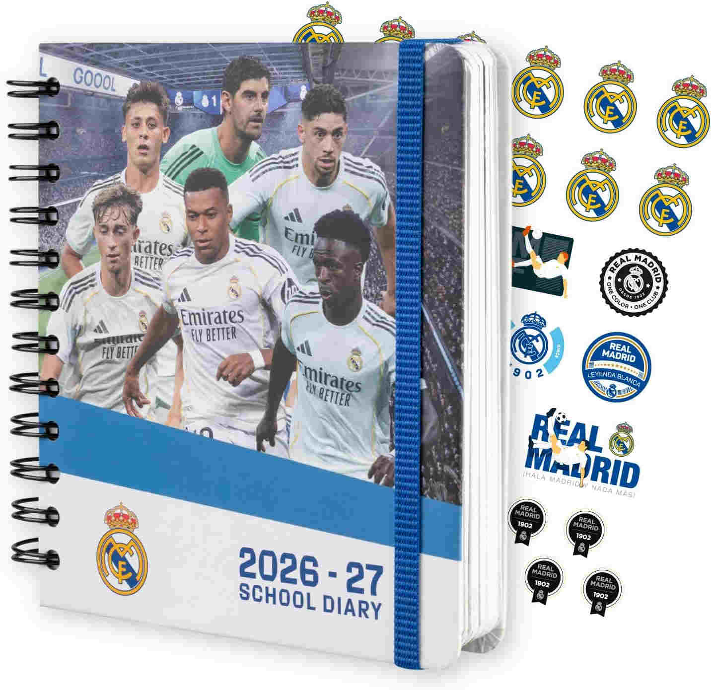 Agenda escolar Real Madrid